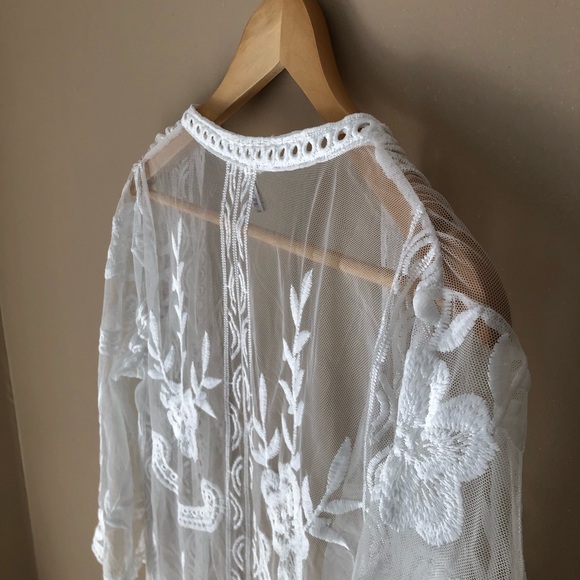 Crochet Mesh Duster - Picture 5 of 10